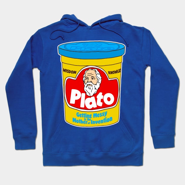 PLATO Doh - The Mother of Invention Hoodie by darklordpug